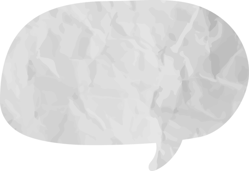 speech bubble wrinkled png