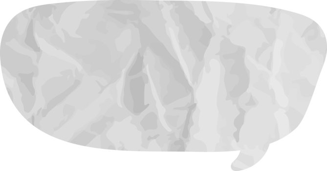 speech bubble wrinkled png