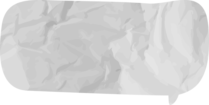 speech bubble wrinkled png