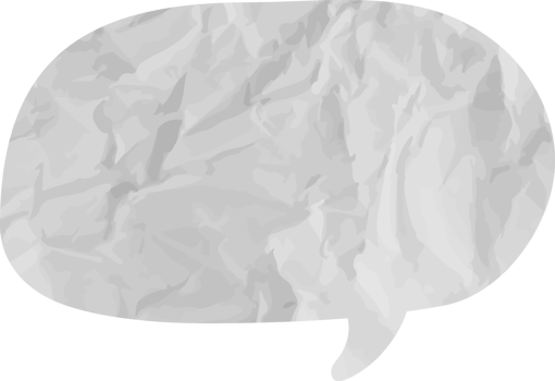 speech bubble wrinkled png