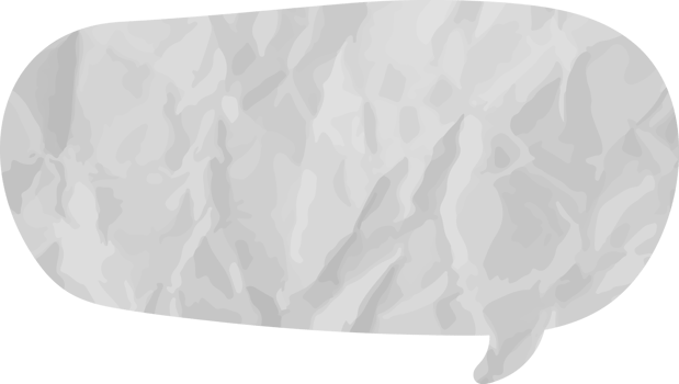 speech bubble wrinkled png