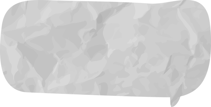 speech bubble wrinkled png
