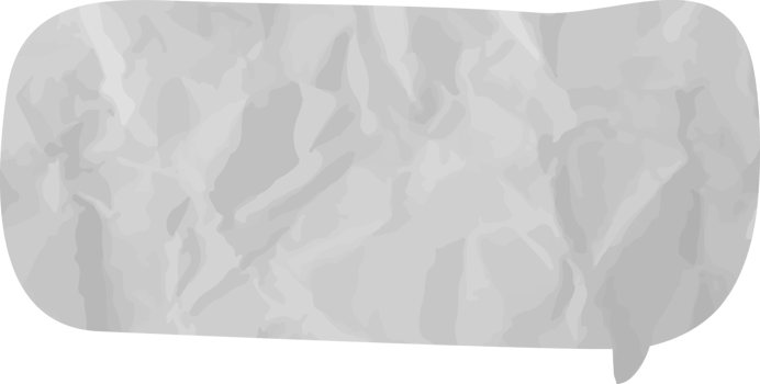 speech bubble wrinkled png