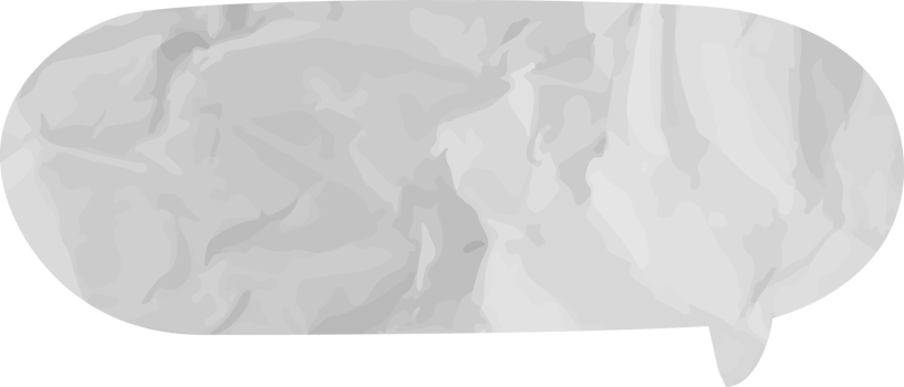 speech bubble wrinkled png