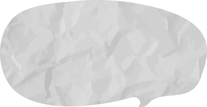 speech bubble wrinkled png
