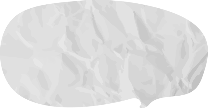 speech bubble wrinkled png
