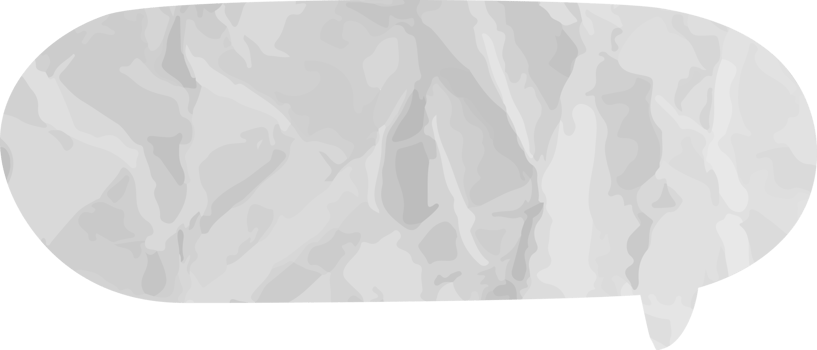 speech bubble wrinkled png