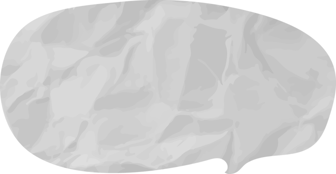 speech bubble wrinkled png
