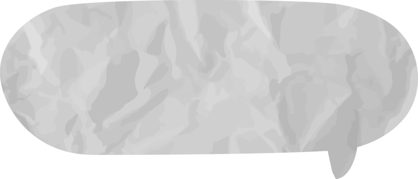 speech bubble wrinkled png