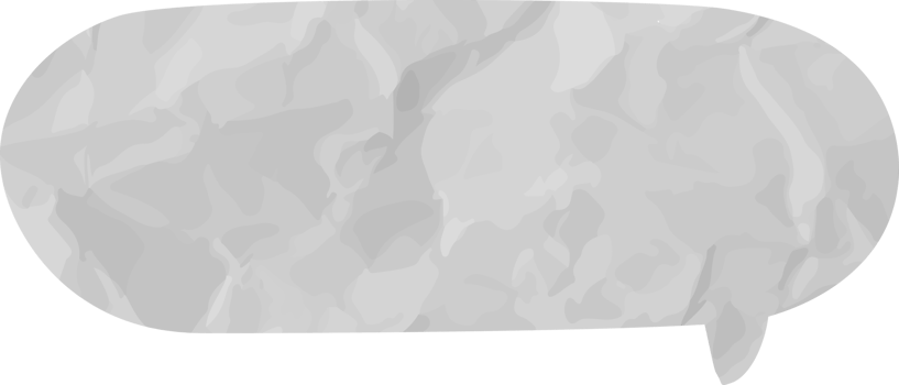 speech bubble wrinkled png