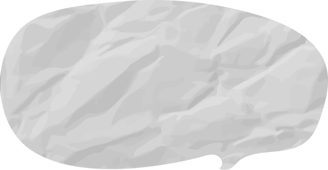 speech bubble wrinkled png