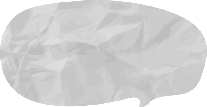 speech bubble wrinkled png