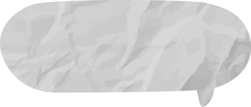 speech bubble wrinkled png