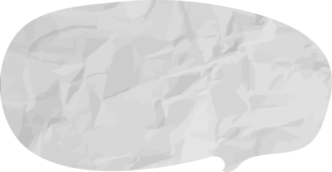 speech bubble wrinkled png