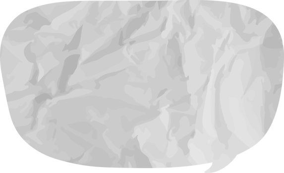 speech bubble wrinkled png