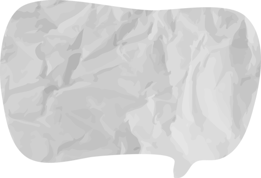 speech bubble wrinkled png