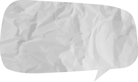 speech bubble wrinkled png