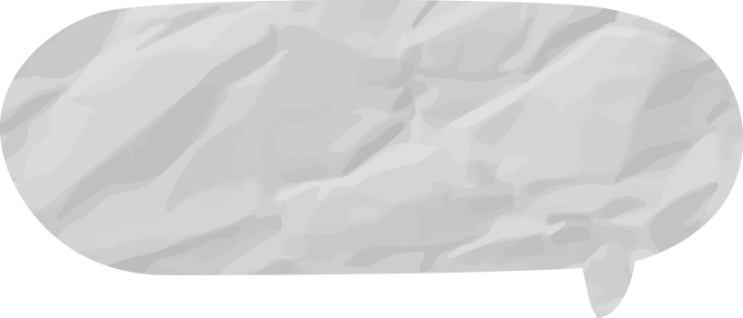 speech bubble wrinkled png