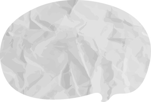 speech bubble wrinkled png