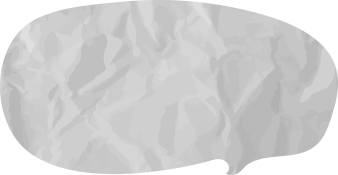 speech bubble wrinkled png
