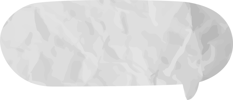 speech bubble wrinkled png