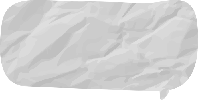 speech bubble wrinkled png