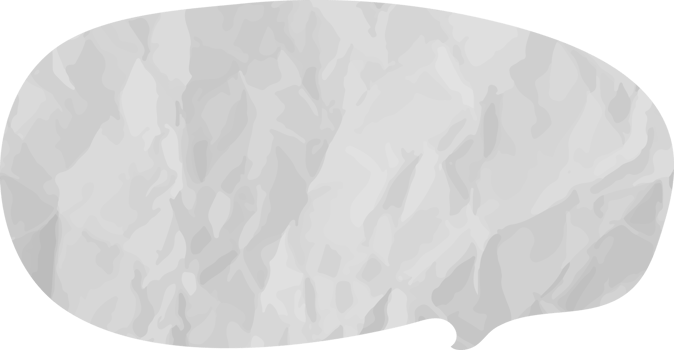 speech bubble wrinkled png