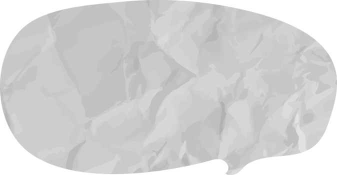 speech bubble wrinkled png