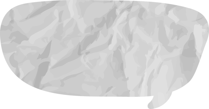 speech bubble wrinkled png