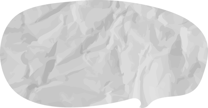 speech bubble wrinkled png