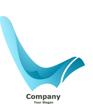 Abstract illustration.  abstract logo design. vector