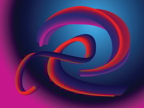 fluid background with gradient illustration vector