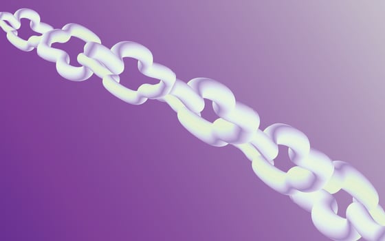 fluid chain illustration vector