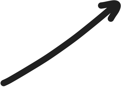 Black arrow element png