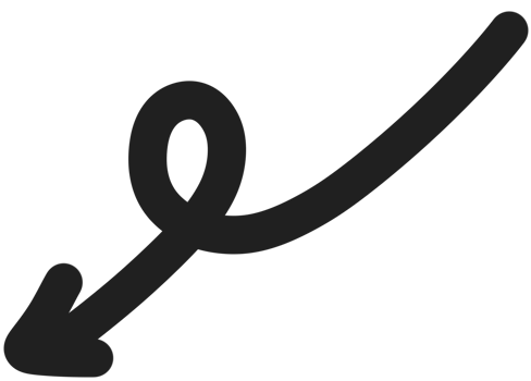 Black arrow element png