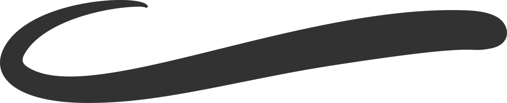 Swoosh line. Hand drawn swash and swish stroke with swirl tail. Calligraphy squiggle wave. Doodle decorative marker flourish. png
