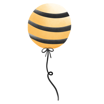 balloon with ribbon png