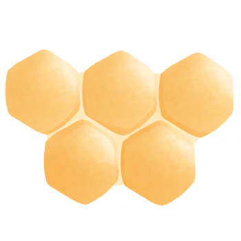 honeycomb icon watercolor png