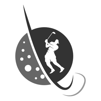 golf logo vector illustration design