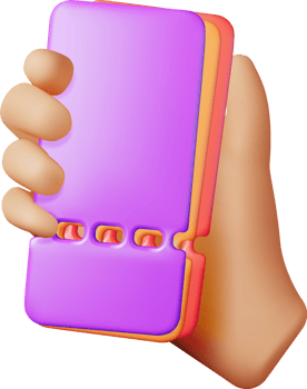 3d Coupon with Empty Space in Hand png