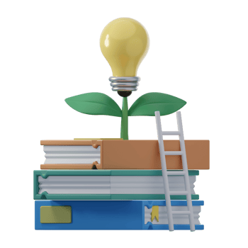 Knowledge Ladder 3D Icon png