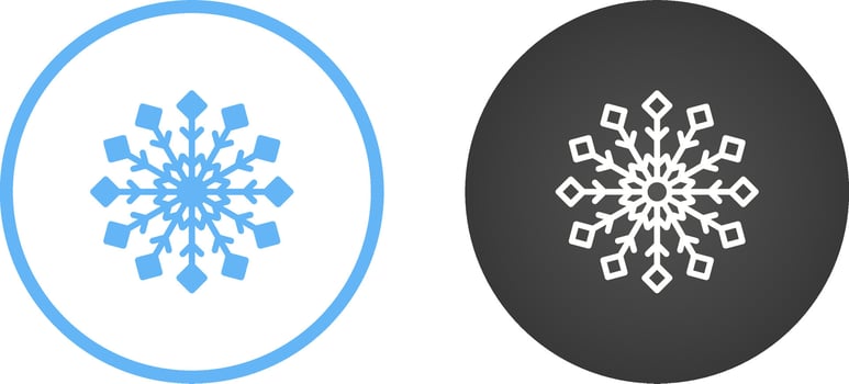 Snowflake Vector Icon