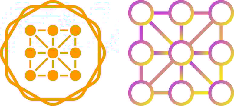 Association Rules Vector Icon