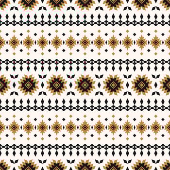 Geometric ethnic oriental seamless pattern. Tribal Aztec Navajo Native American style. Ethnic ornament vector illustration. Design textile, fabric, clothing, carpet, ikat, batik, background, wrapping.