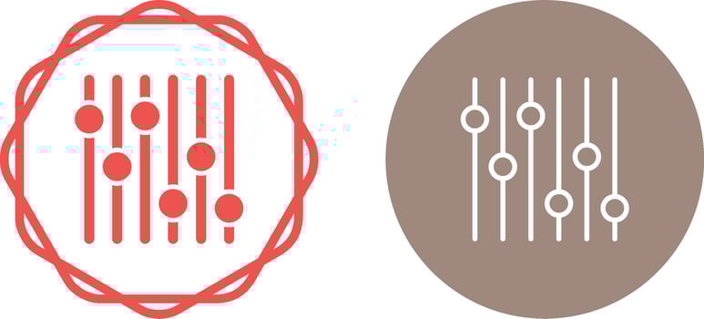 Sliders Vector Icon