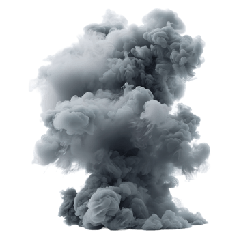 AI generated Smoke Effect on Transparent background - Ai Generated png