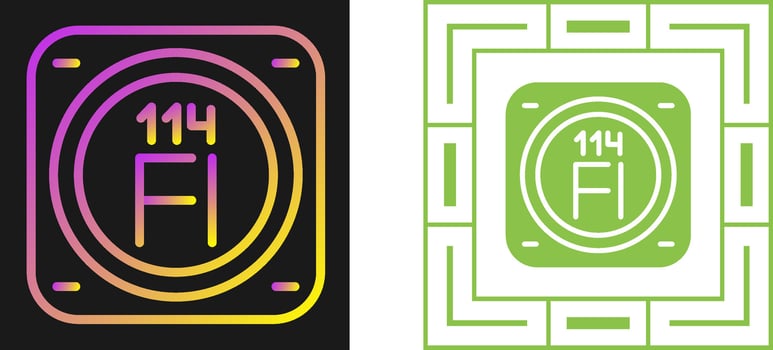 Chemical Element Vector Icon