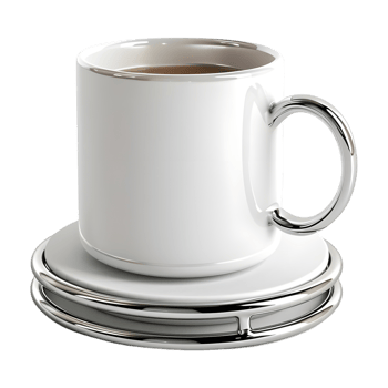 AI generated 3D Rendering of a Stylish Tea Cup or Mug on Transparent Background - Ai Generated png
