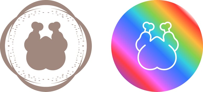 Chicken Vector Icon