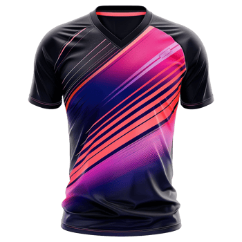AI generated Esports jersey isolated on transparent background png